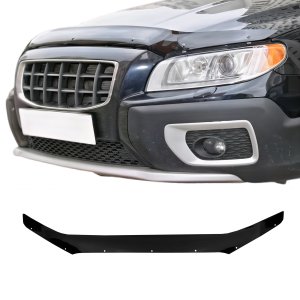 Volvo V70 Hood Deflector - Omac - Acrylic - Black - 2008